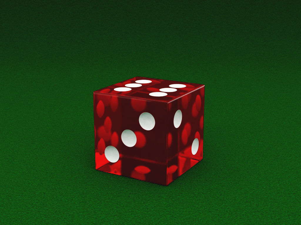 Casino Dice 3D model_7