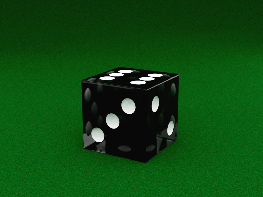 Casino Dice 3D model_1