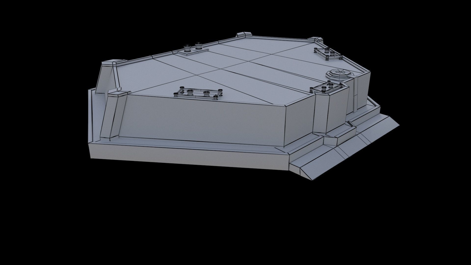 Mooringquays 3D model_5