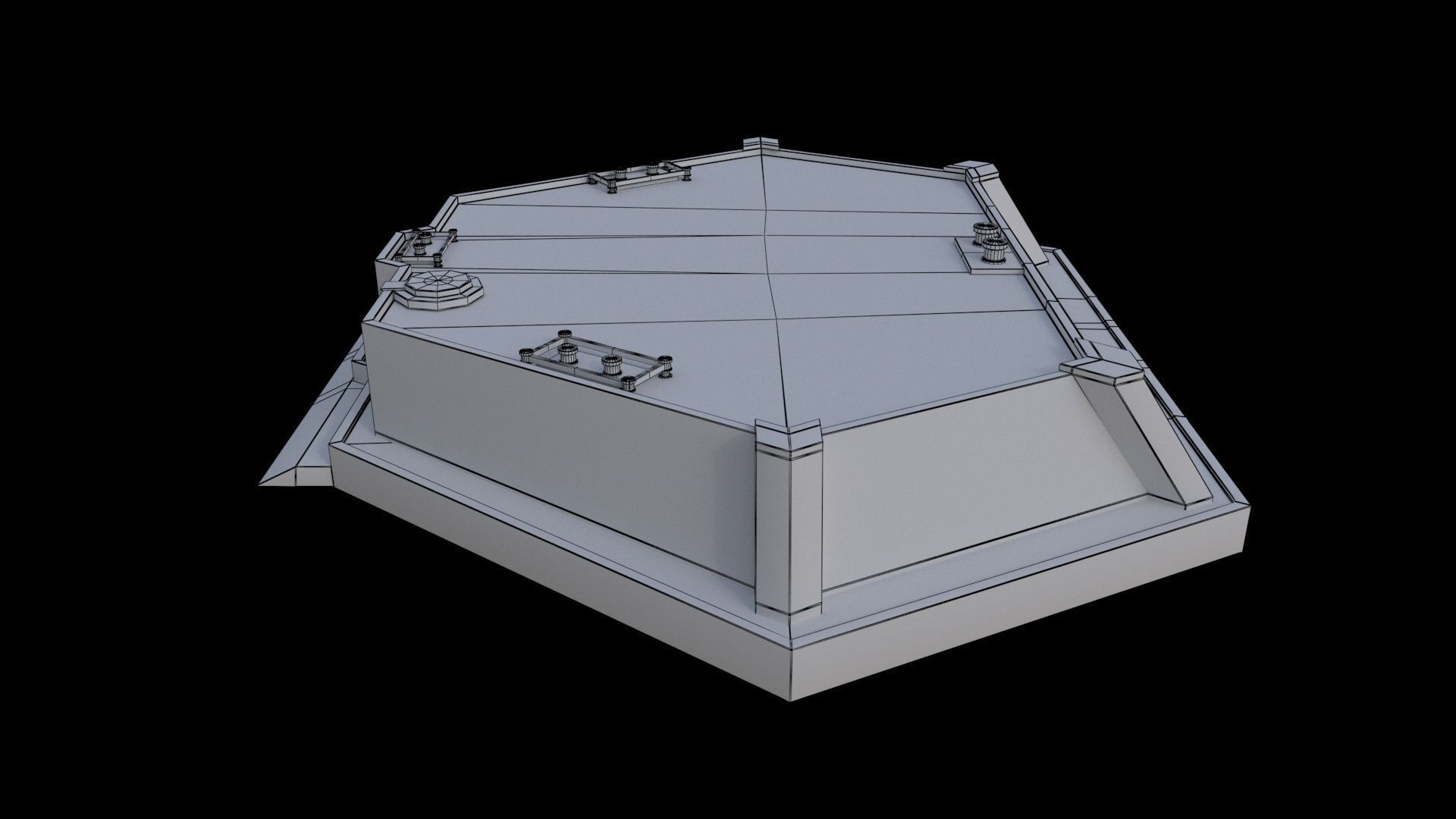 Mooringquays 3D model_7