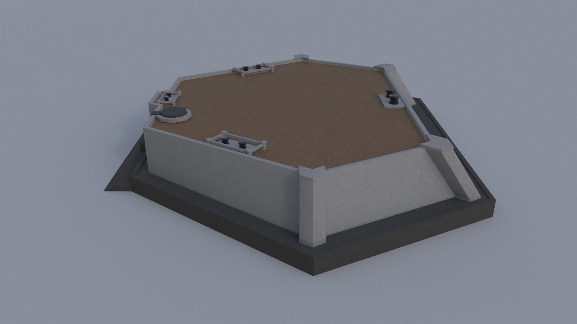 Mooringquays 3D model_2