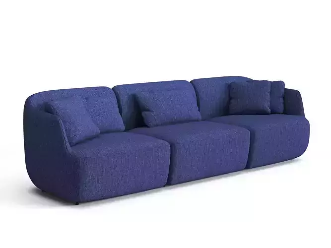 Como 3 Seater Sofa 3D model