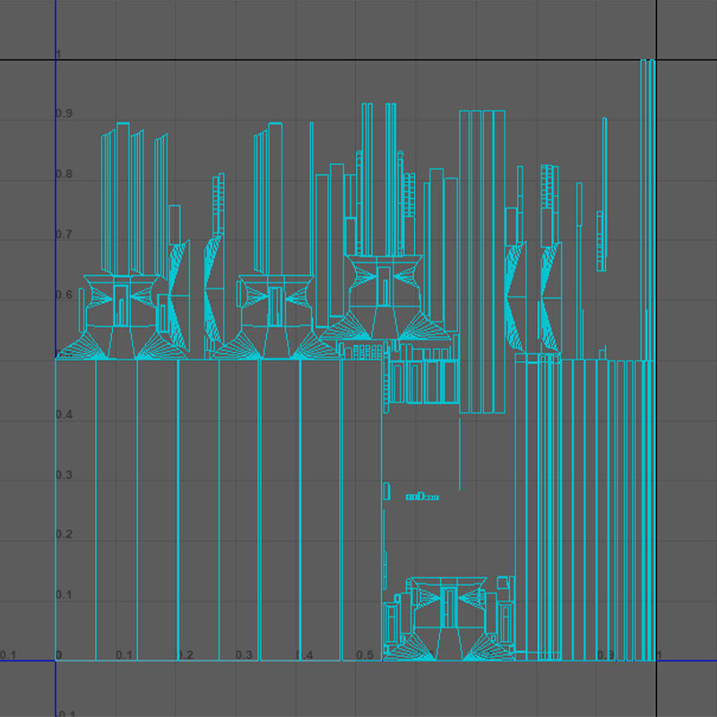 Medieval Table V04 Low-poly 3D model_11