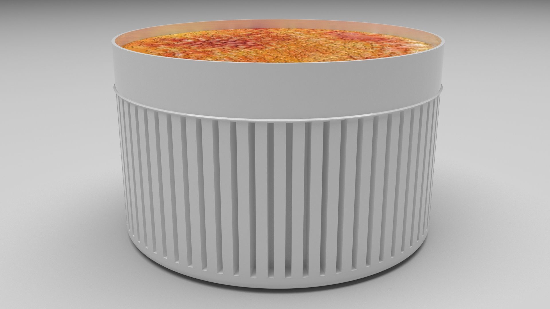 Creme Brulee 3D model_2