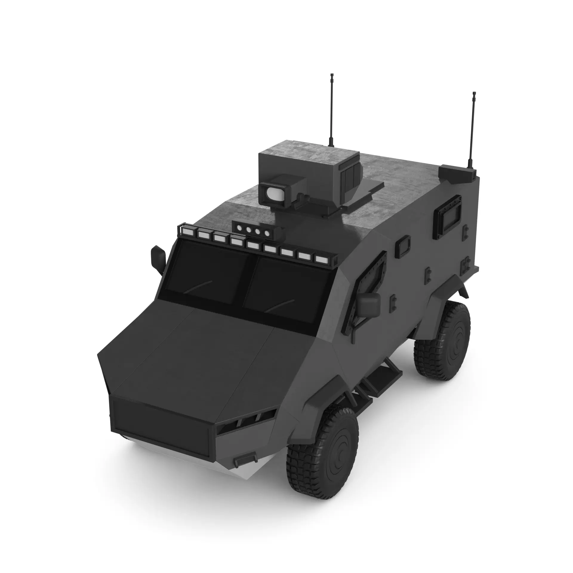 Military JLTV 3D model_0
