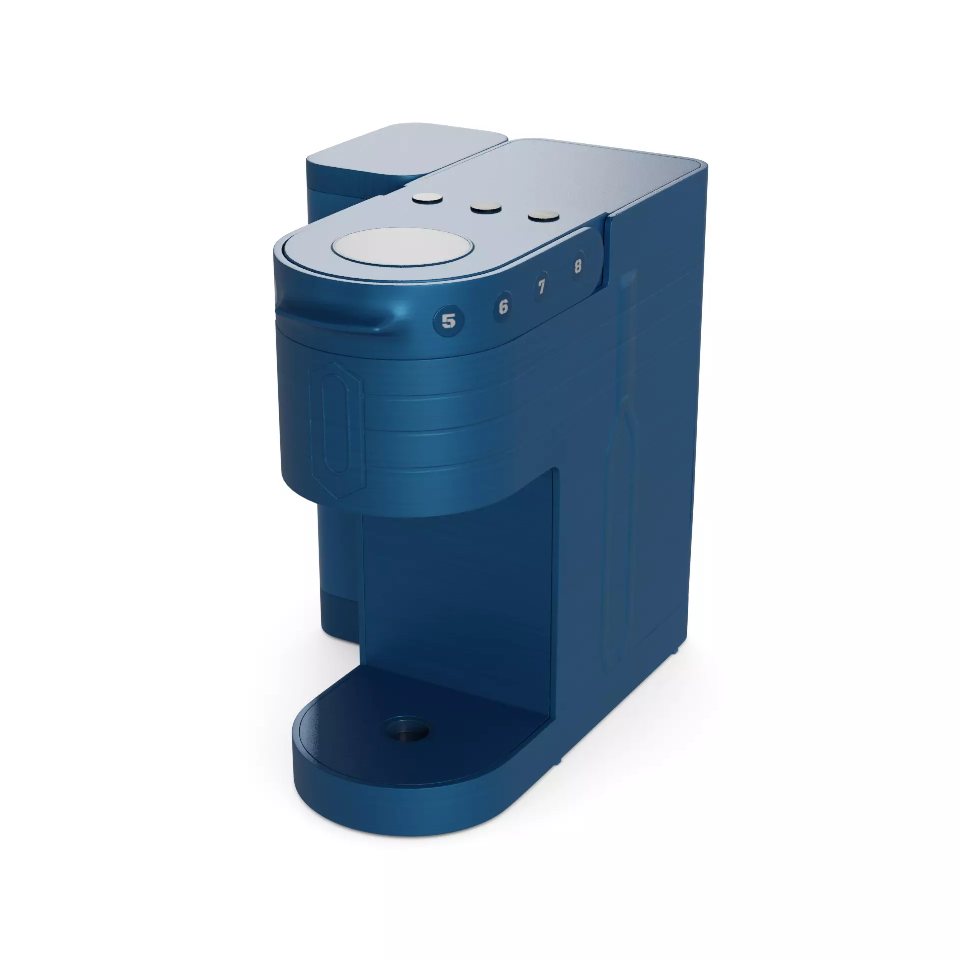 Portion coffee maker 3D model_0