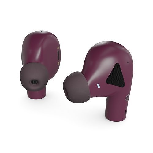 Earbuds Low-poly 3D model