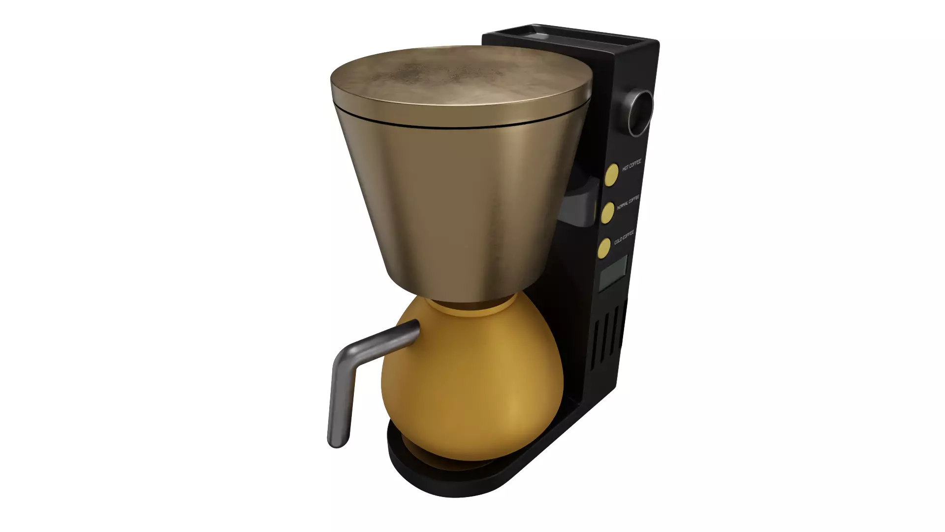 Filter coffee maker 3D model_0