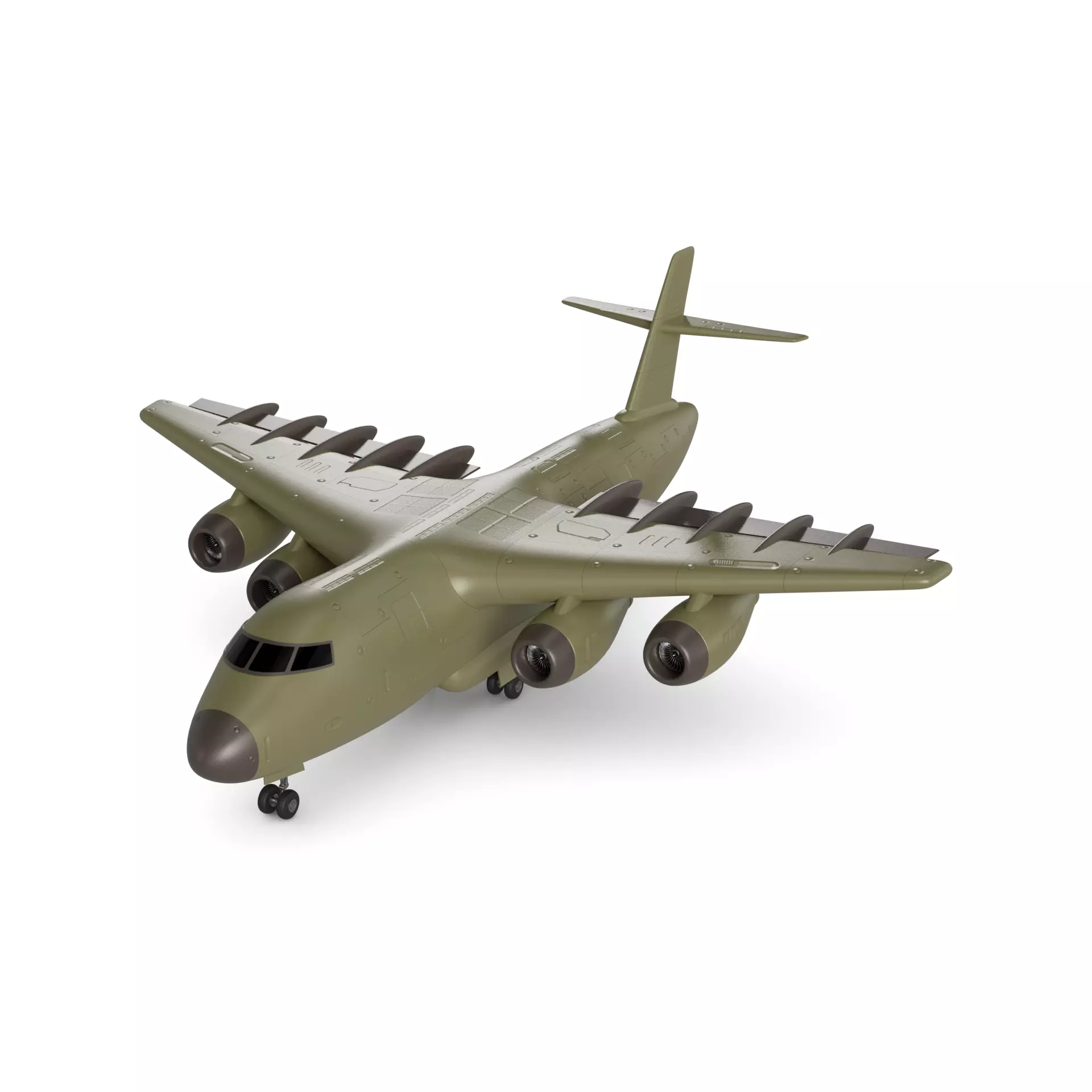 Cargo Aircraft 3D model_0