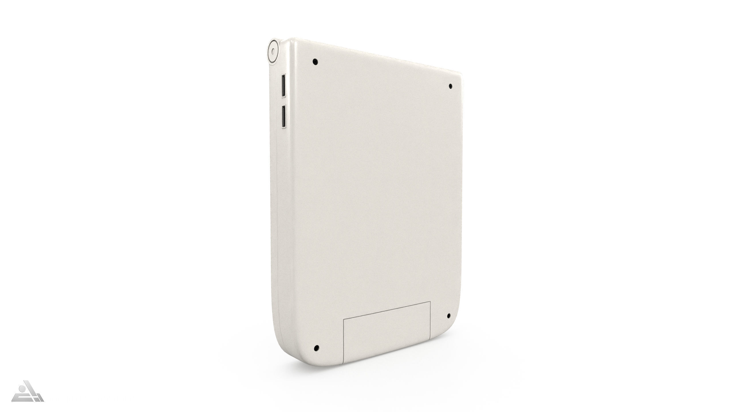 Portable gaming device 3D model_3