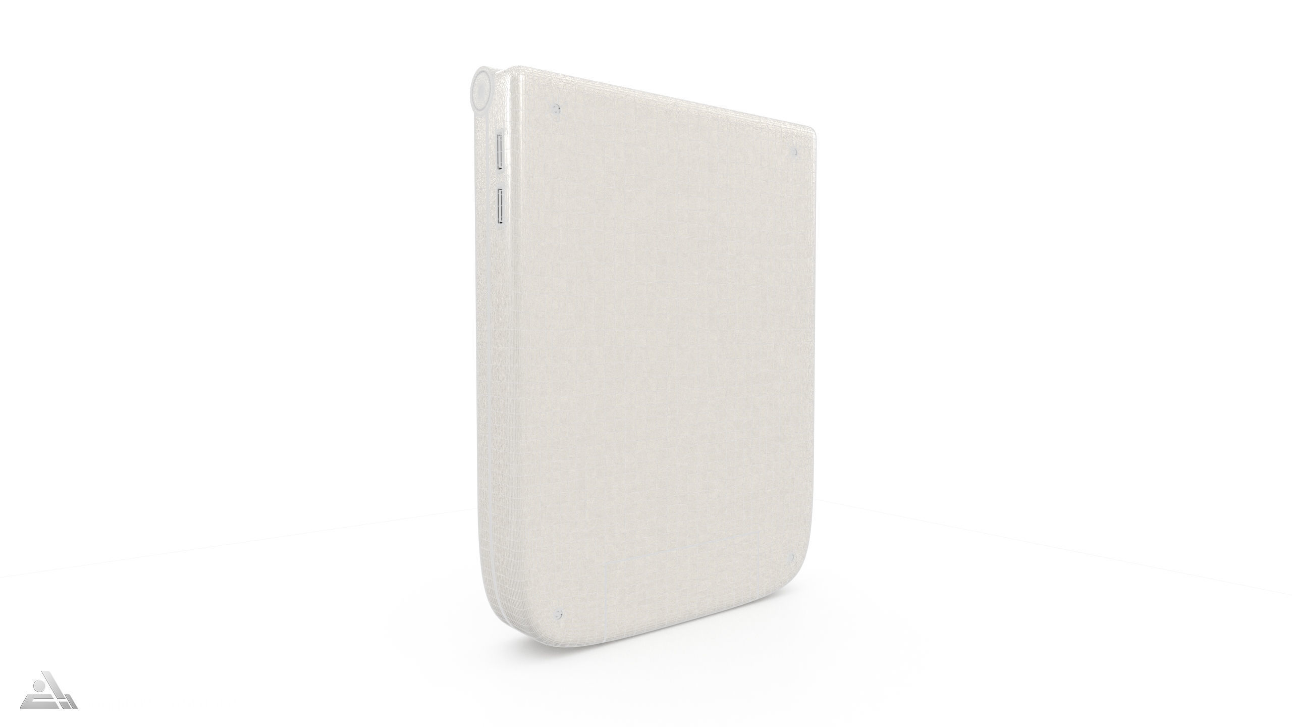 Portable gaming device 3D model_7