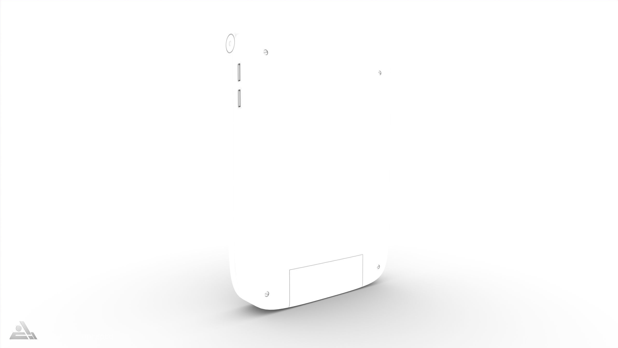 Portable gaming device 3D model_11