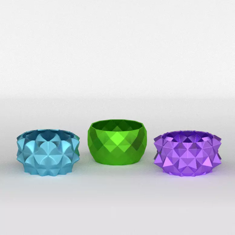 3 Tealight Holders 3D print model