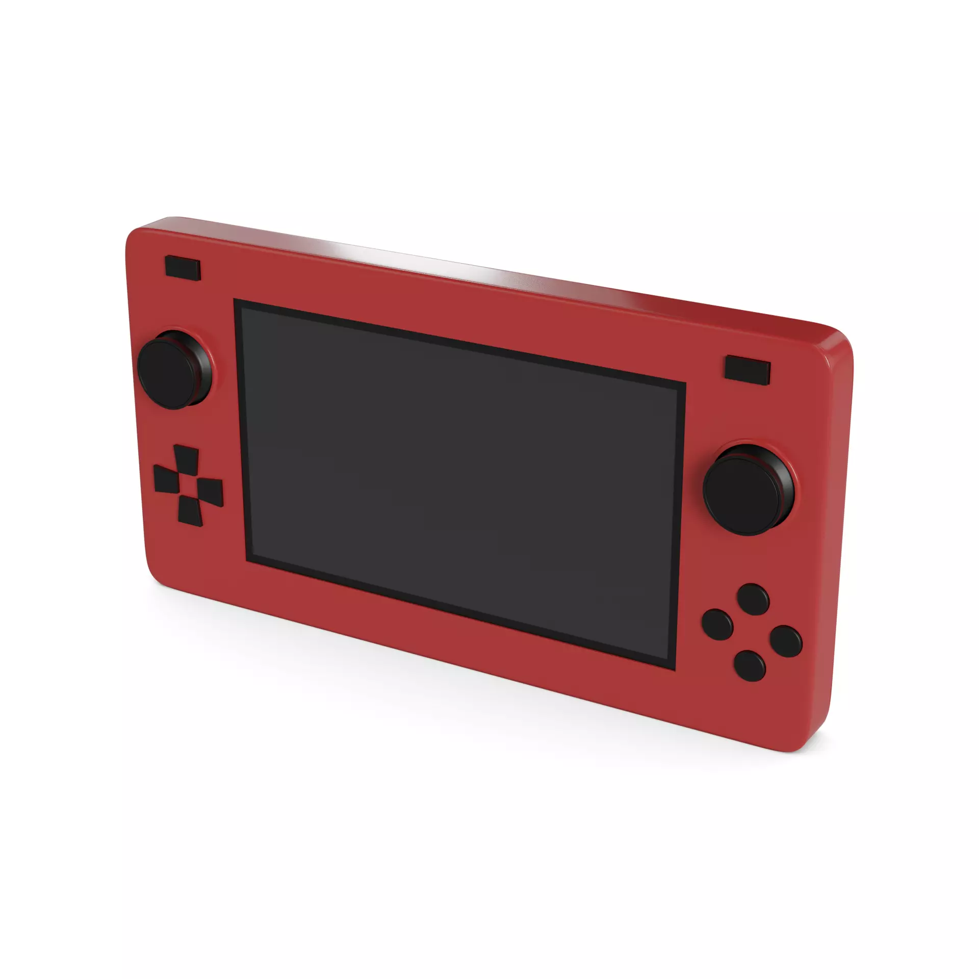 Portable gaming device 3D model_0