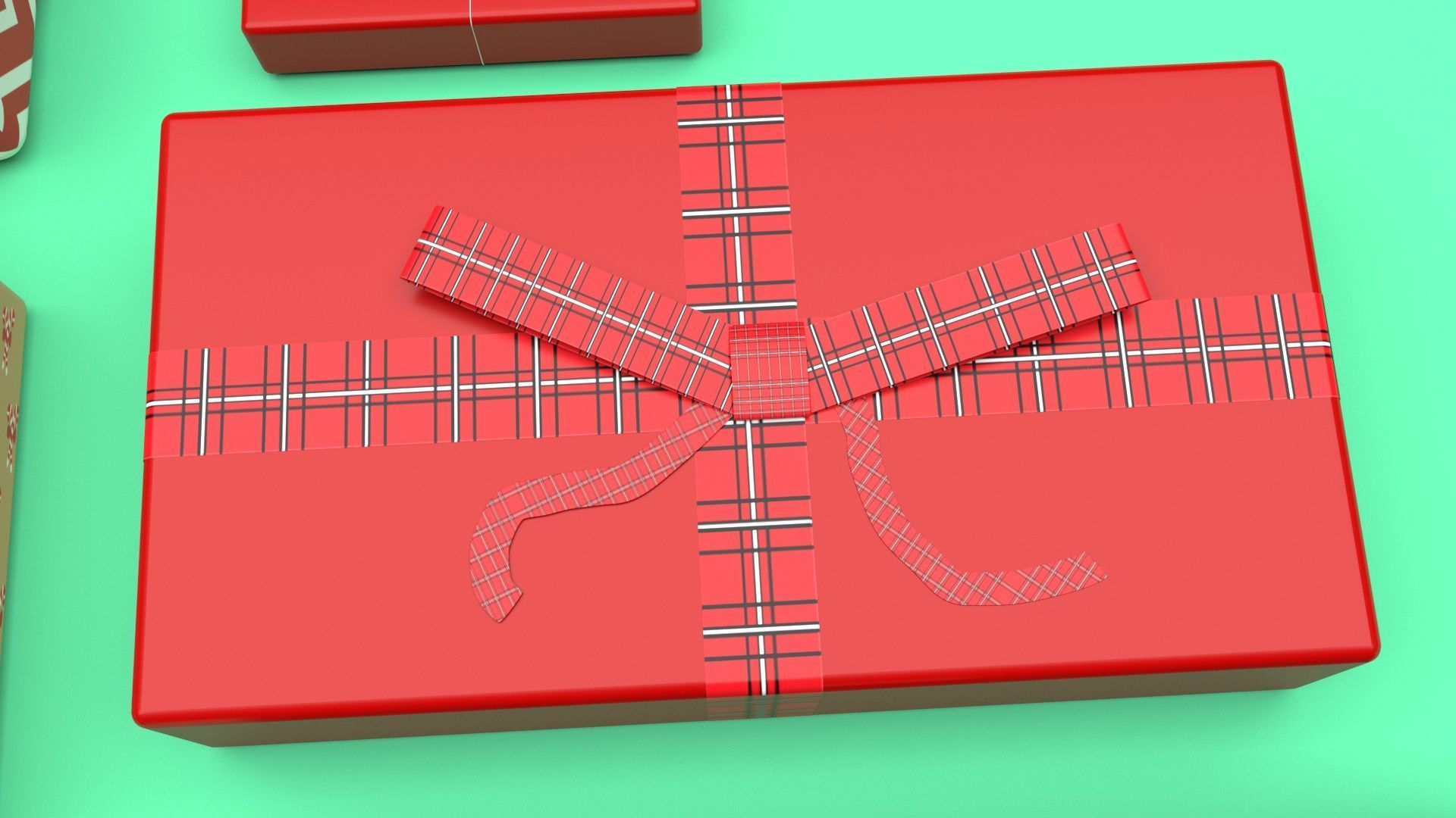 Christmas Gifts Set 3D model_88