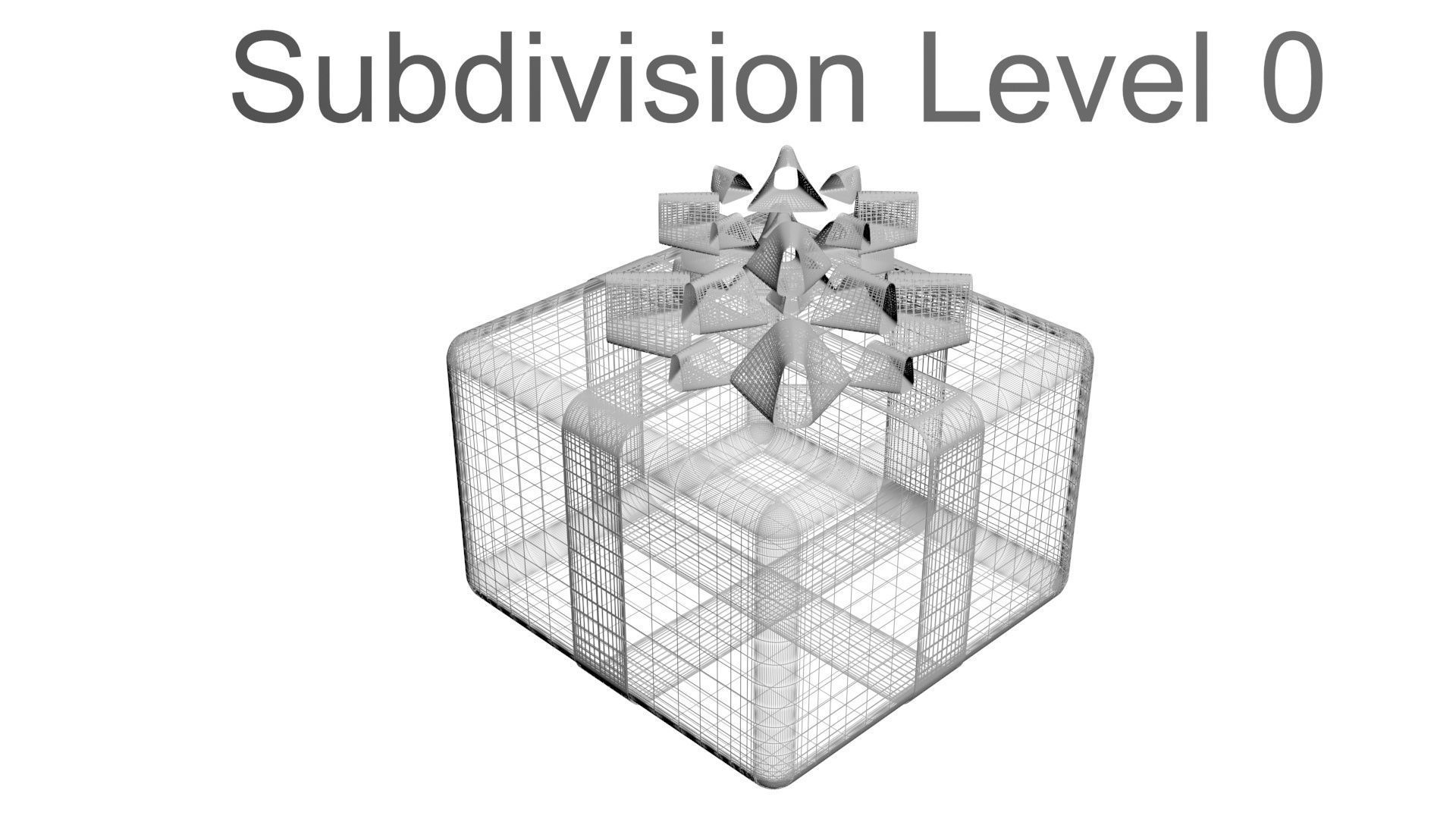 Christmas Gifts Set 3D model_63