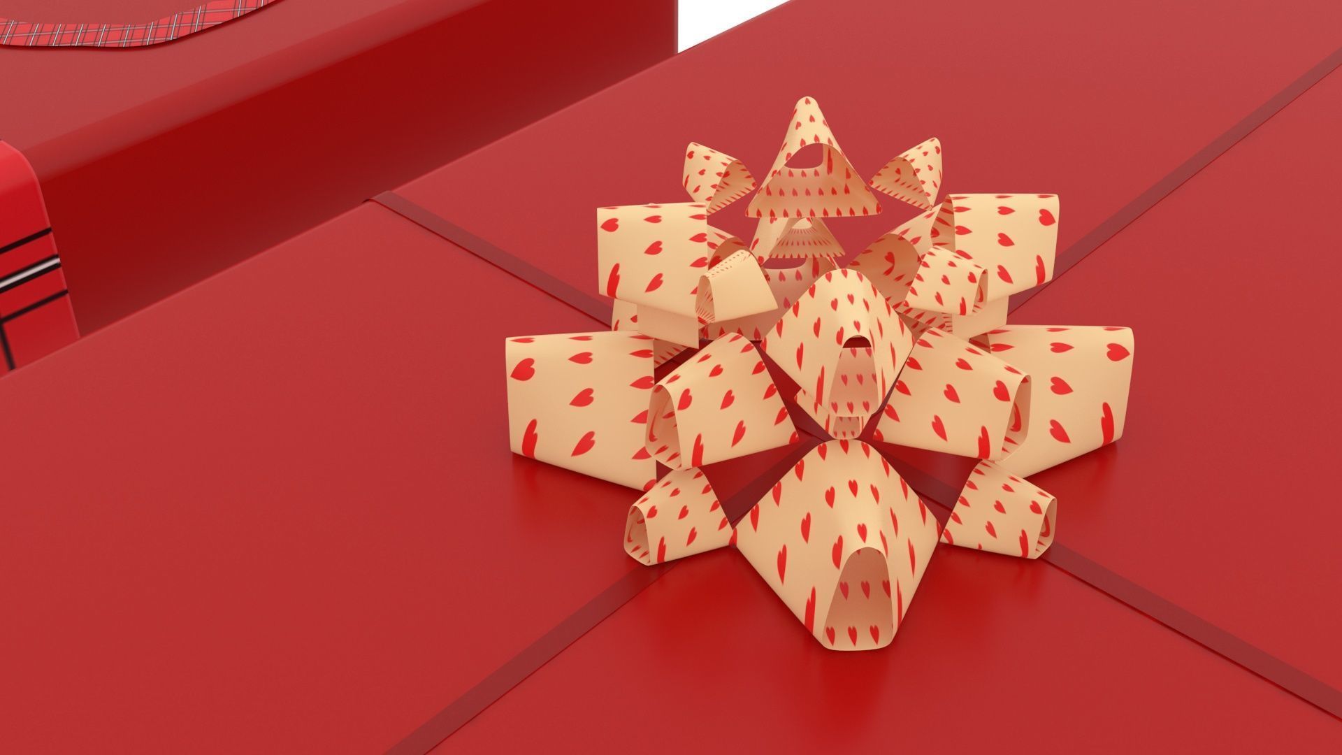 Christmas Gifts Set 3D model_11