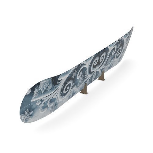 Snowboard 3D model