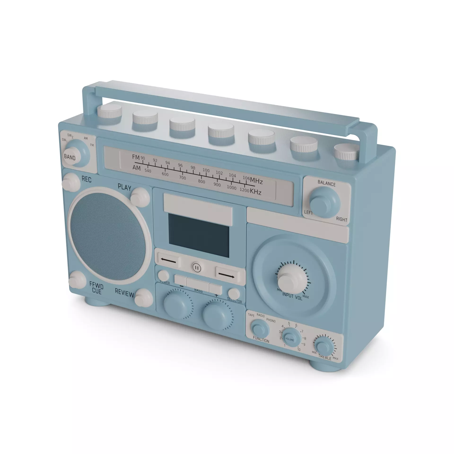 Music centres 3D model_0