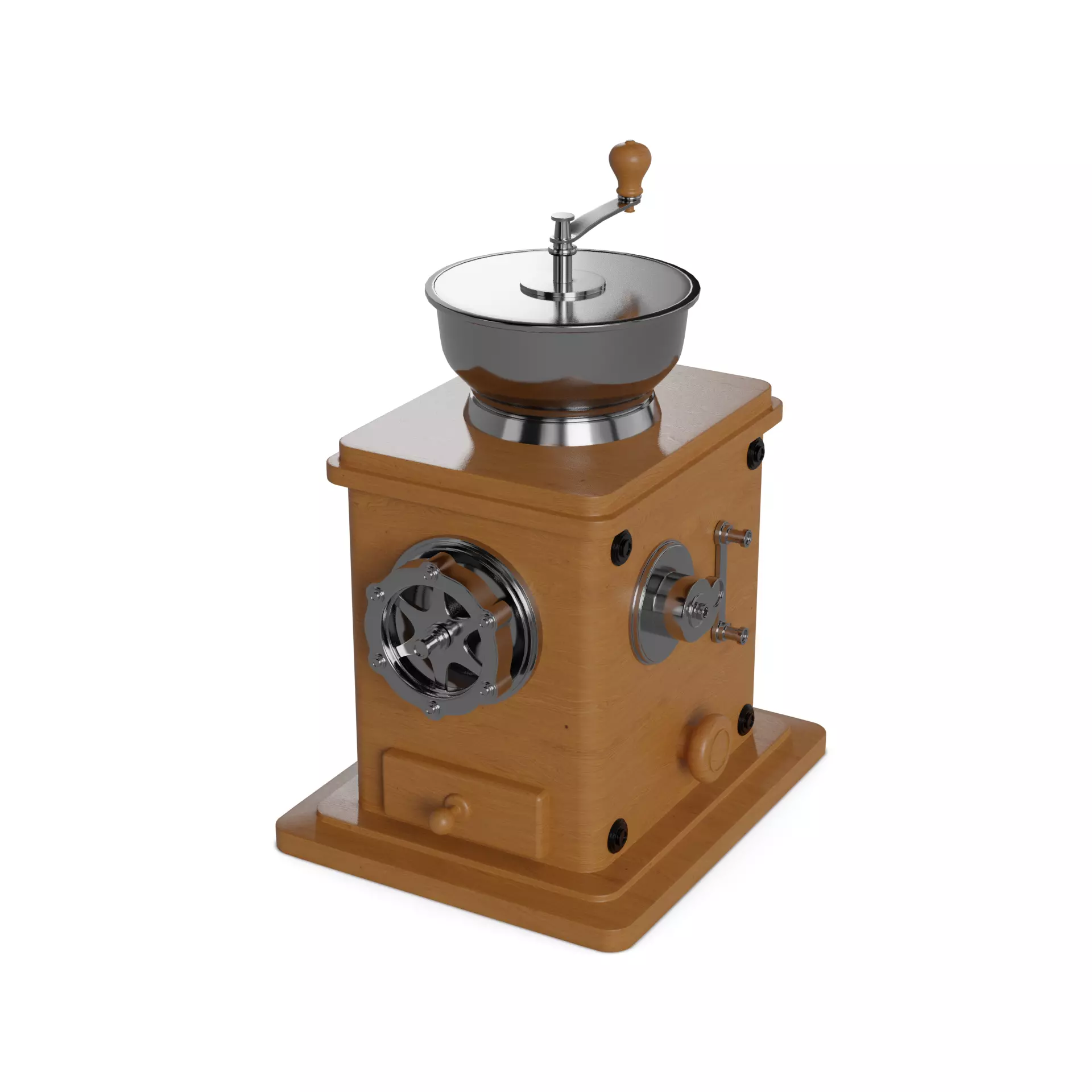 Coffee grinders 3D model_0
