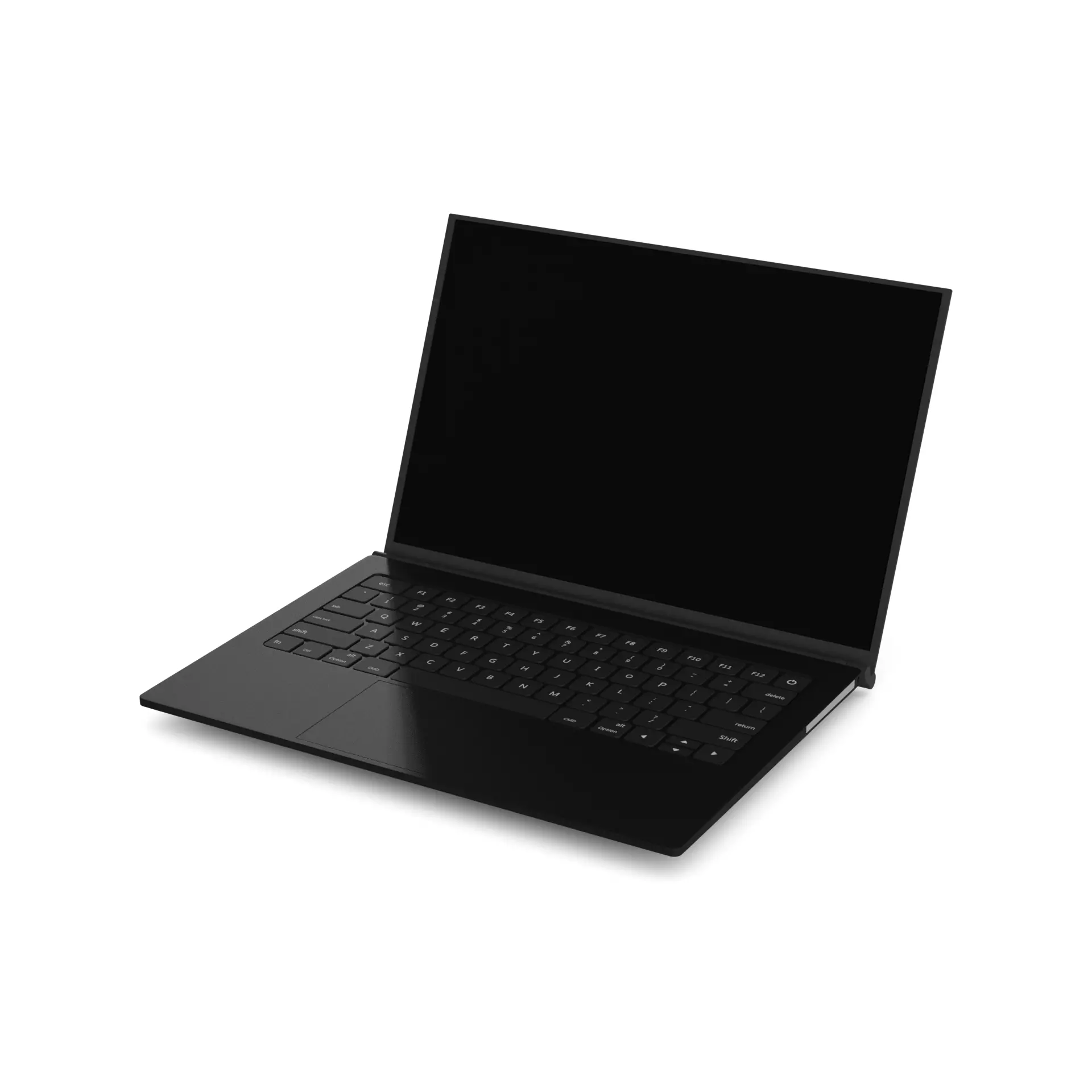Laptop convertible 3D model_0