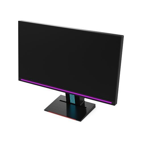 Monitor Low-poly 3D model