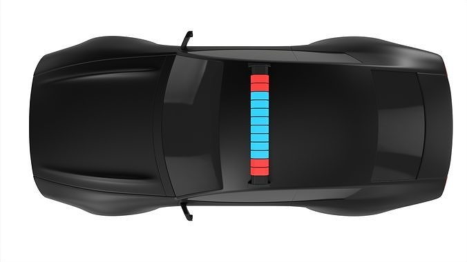 Police Vehicle 3D model 5