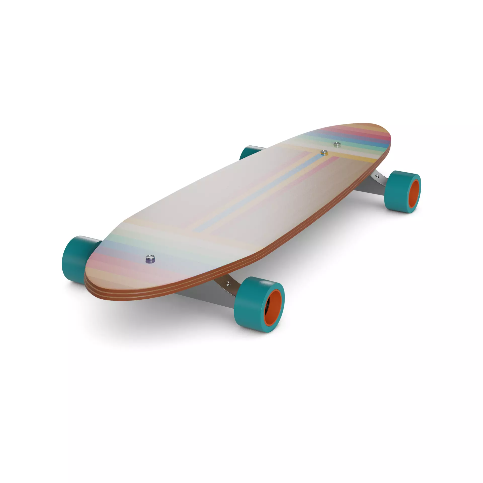 Longboard 3D model