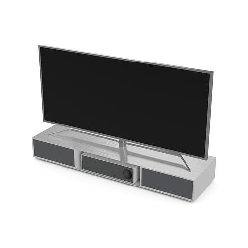 Smart TV 3D model