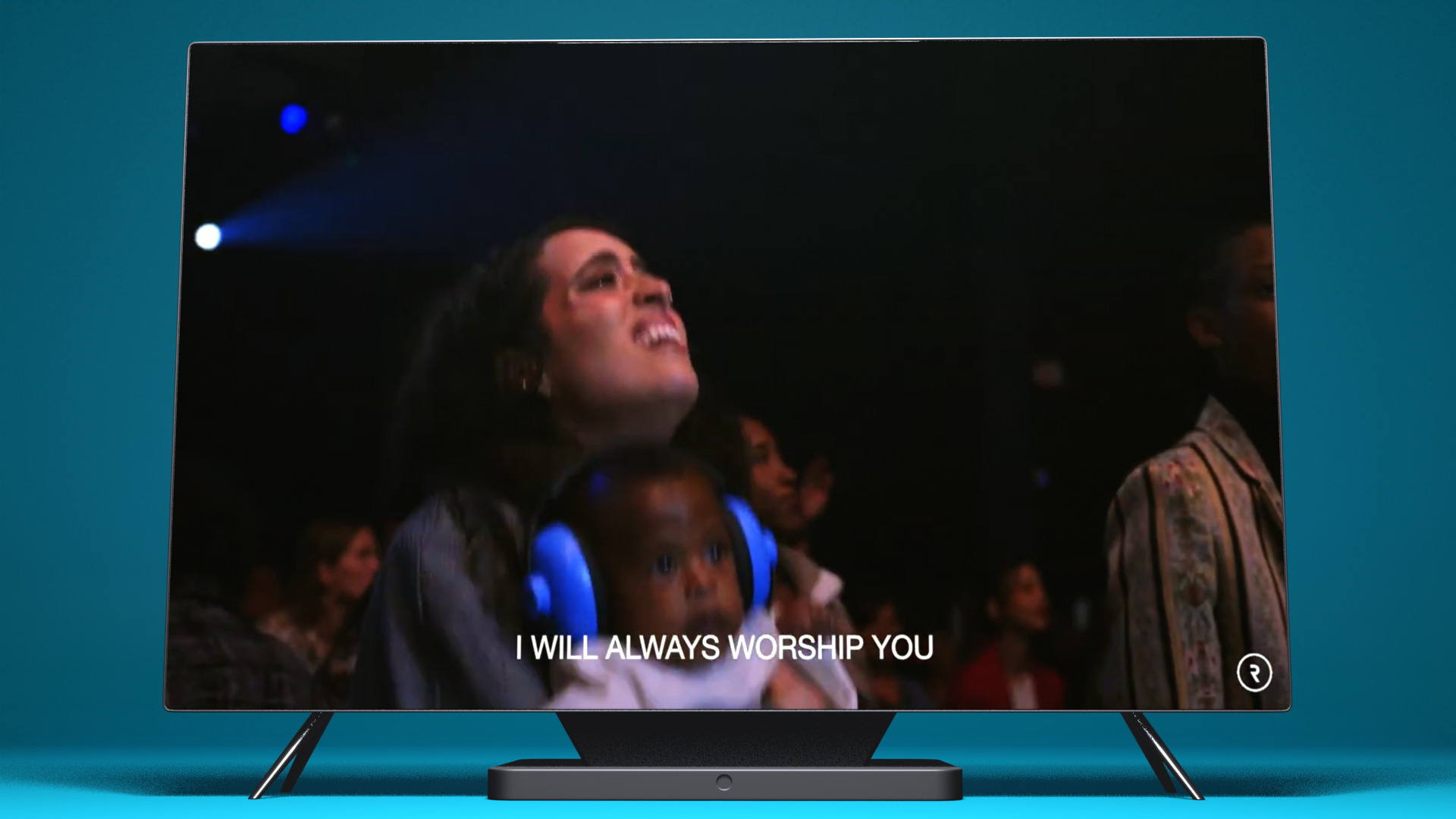 Flat Screen TV Set Modern Low-poly 3D model_36