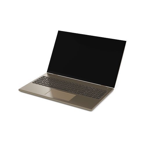 Laptop Ultrabook Low-poly 3D model