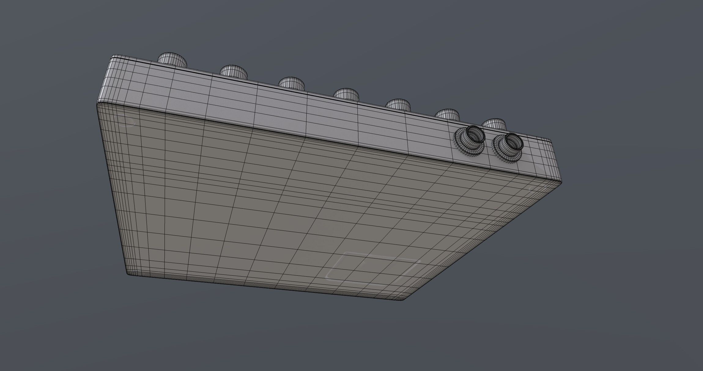 MIDI Drum Pad Low-poly 3D model_7