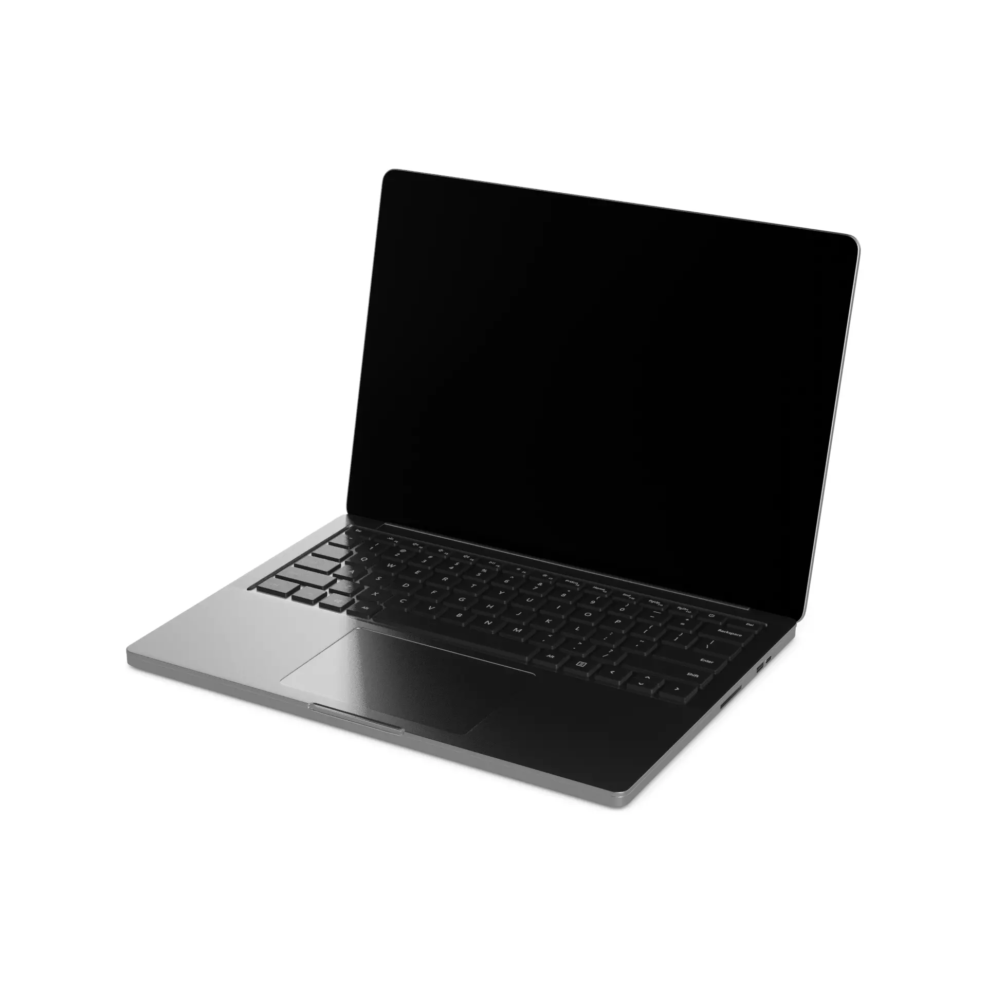 Laptop Business 3D model_0