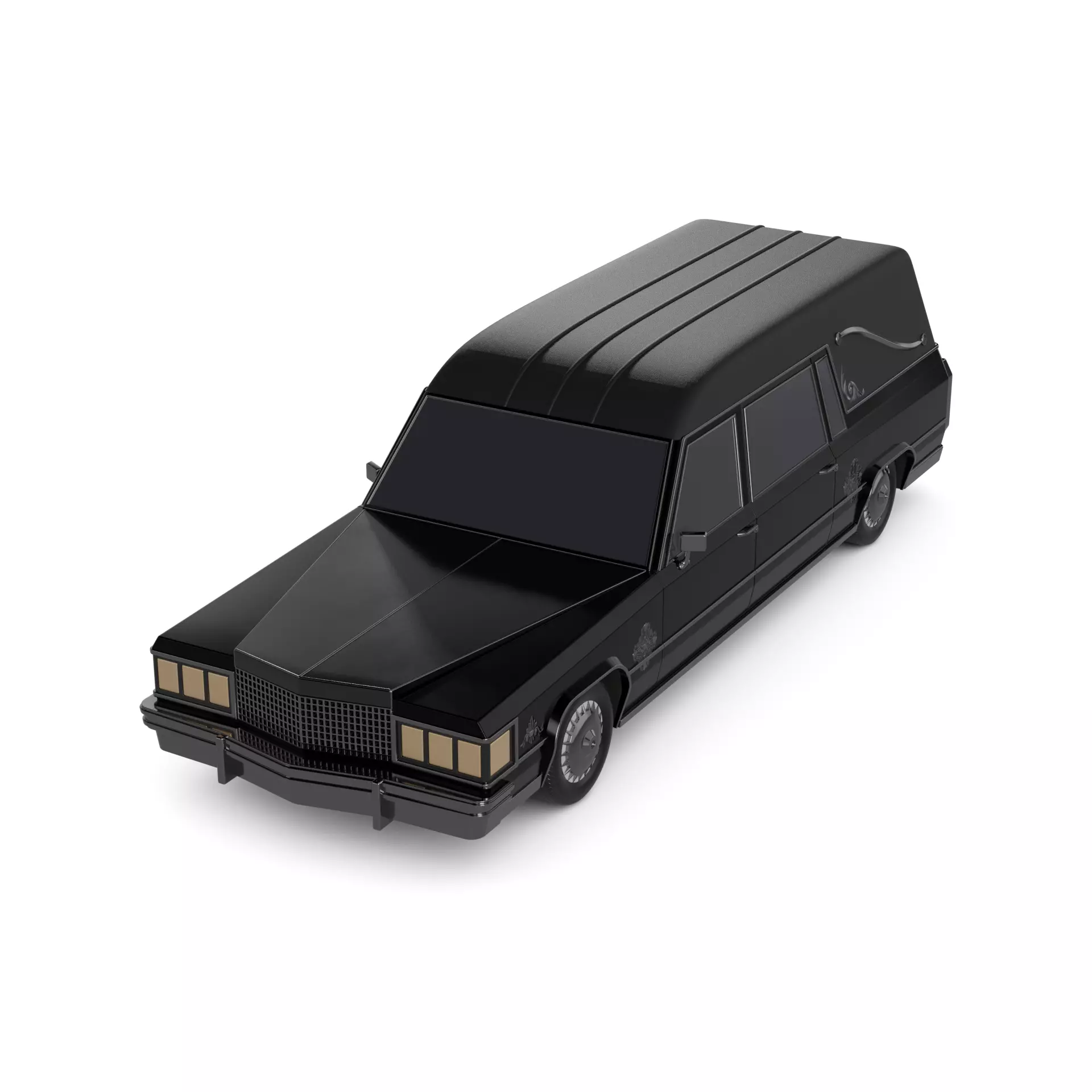 Hearse 3D model_0