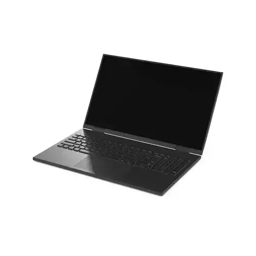 Laptop Business Low-poly 3D model