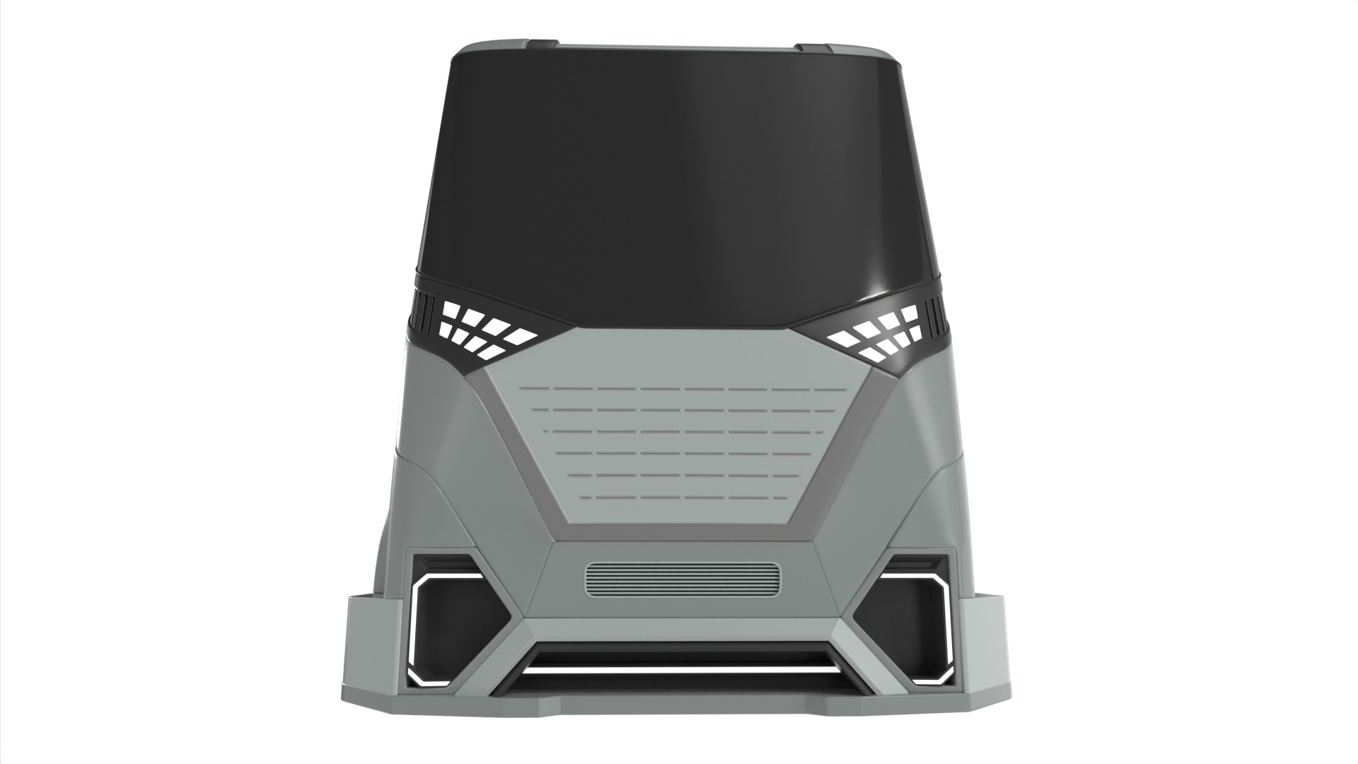 Utility Truck 3D model_4