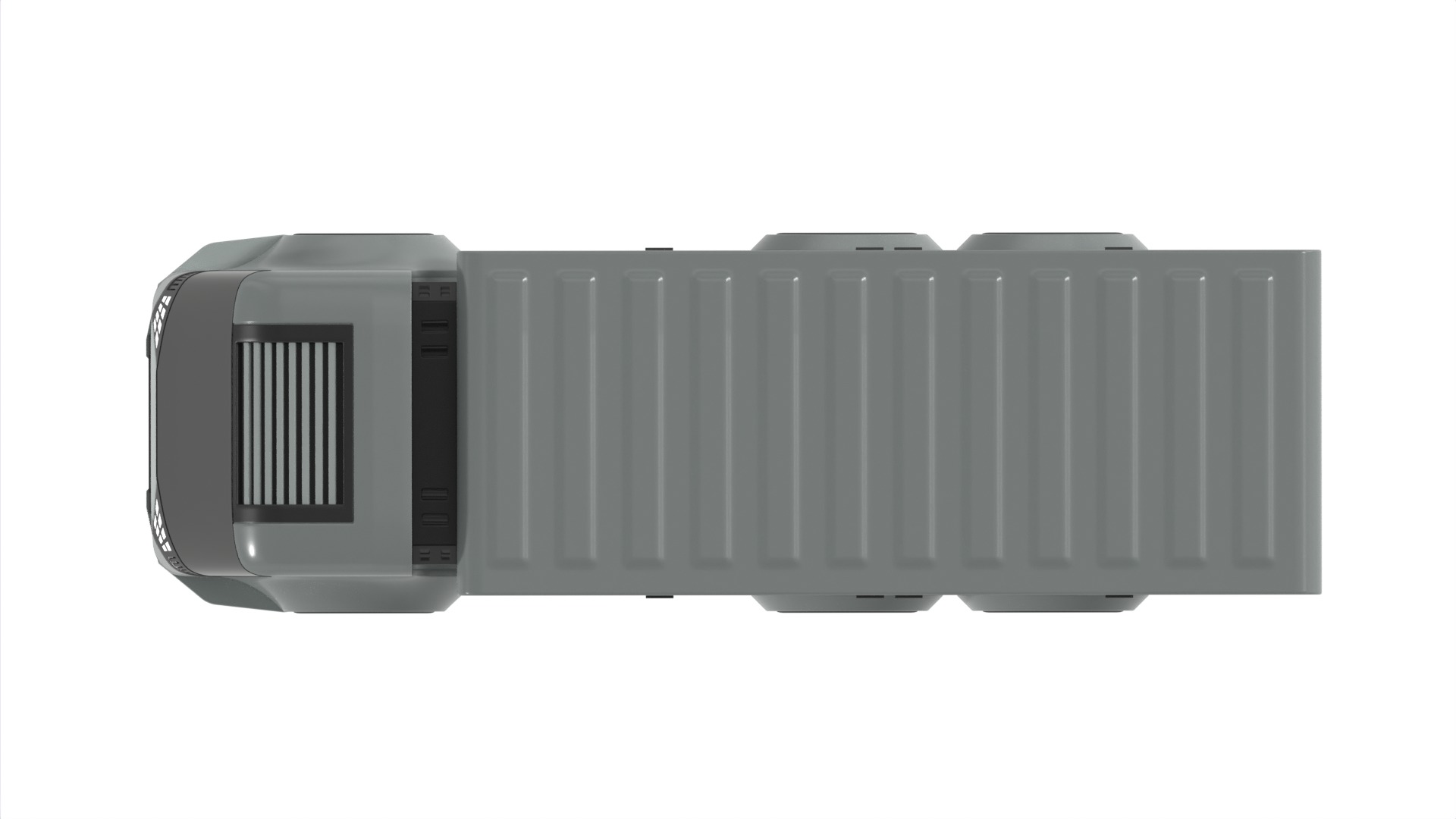 Utility Truck 3D model_7