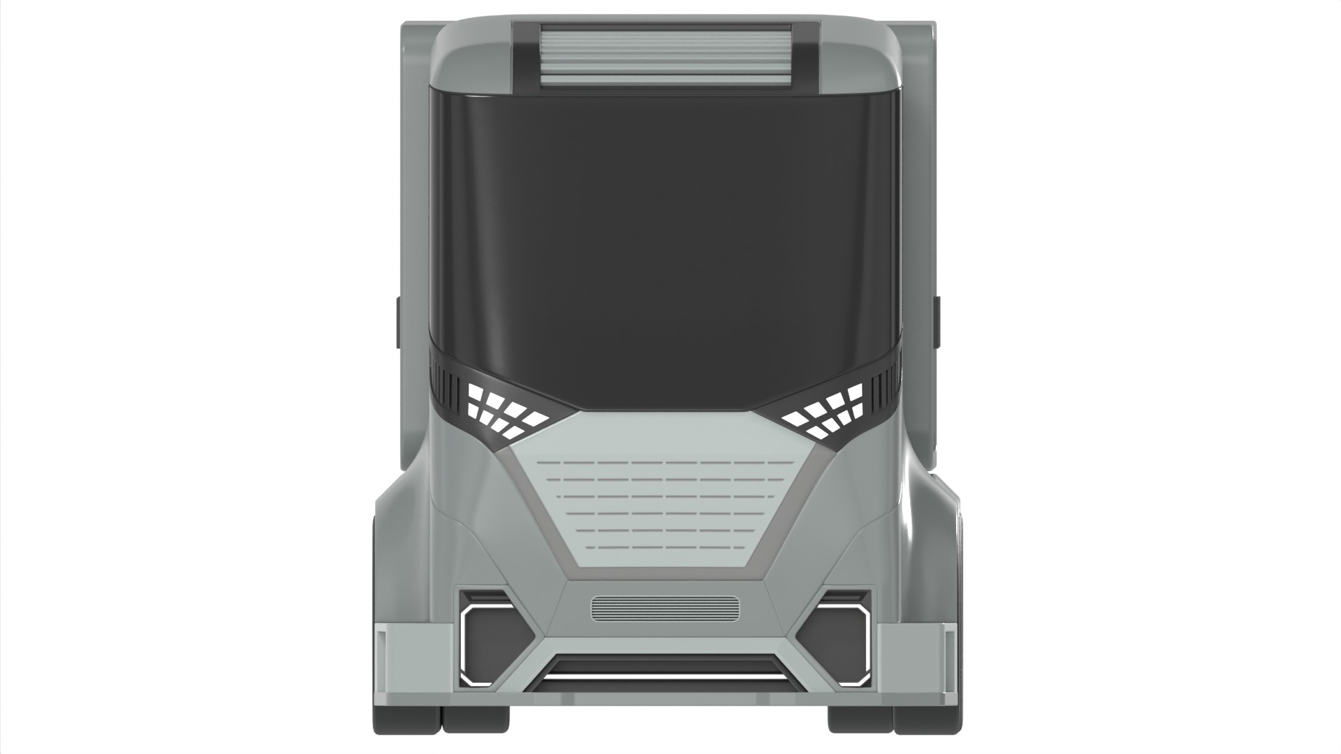 Utility Truck 3D model_9