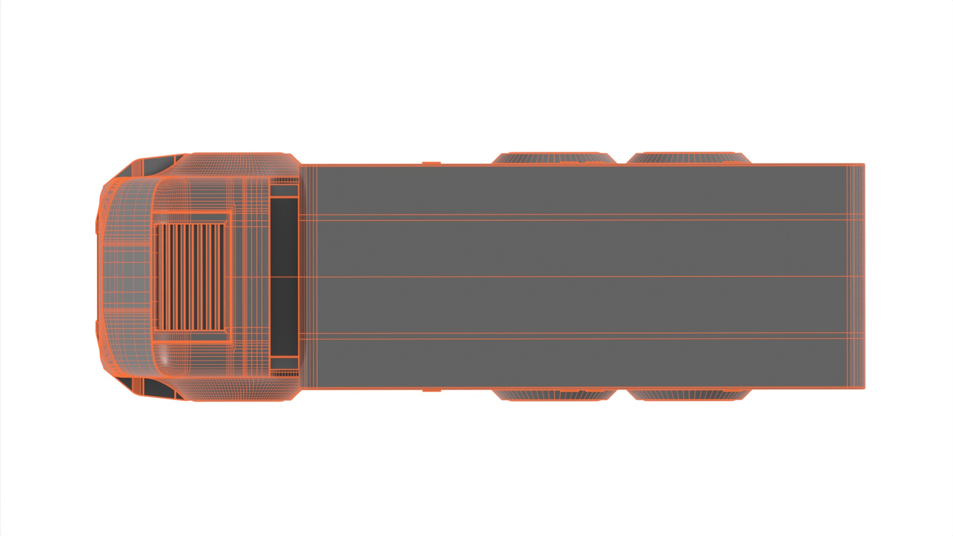 Utility Truck 3D model_16