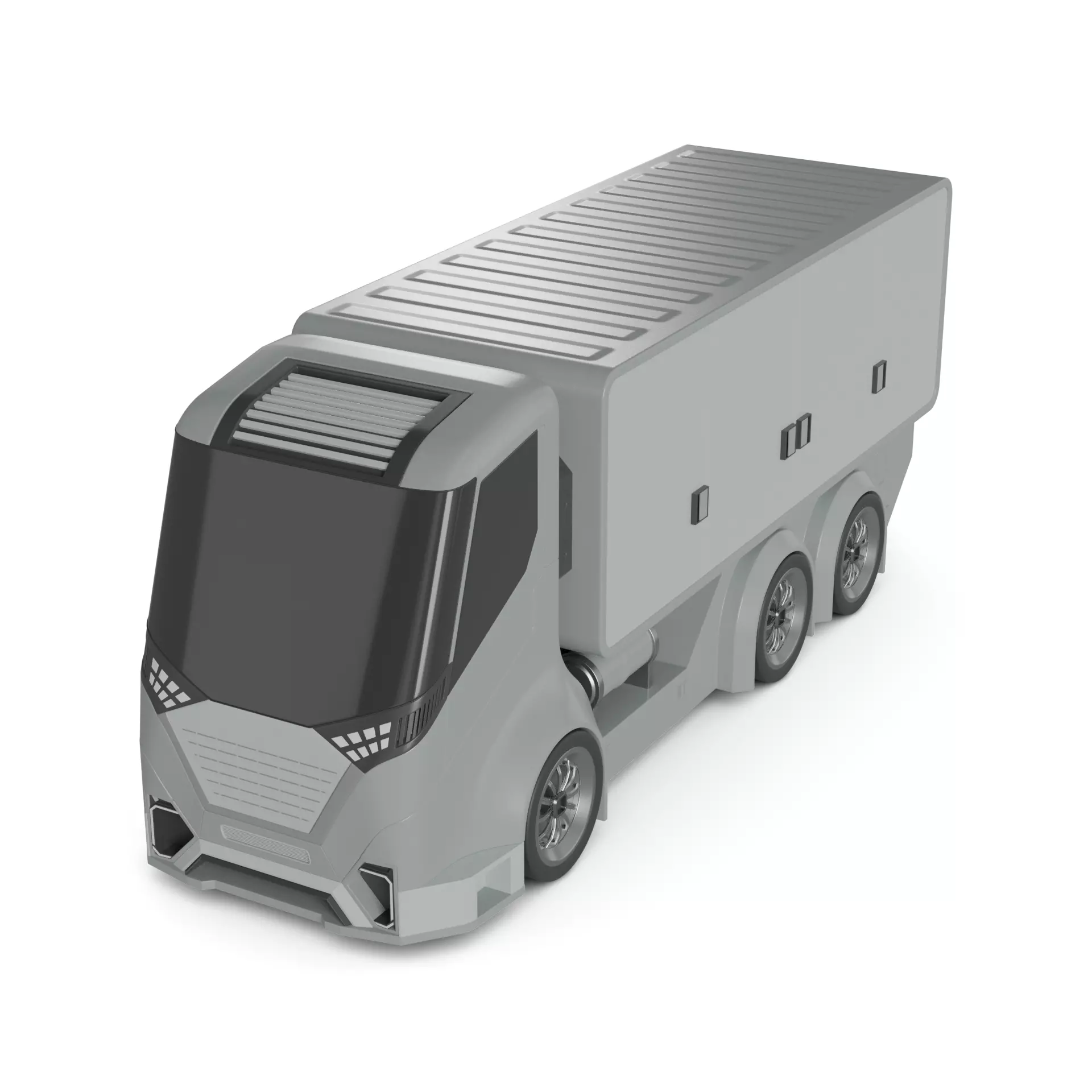 Utility Truck 3D model_0