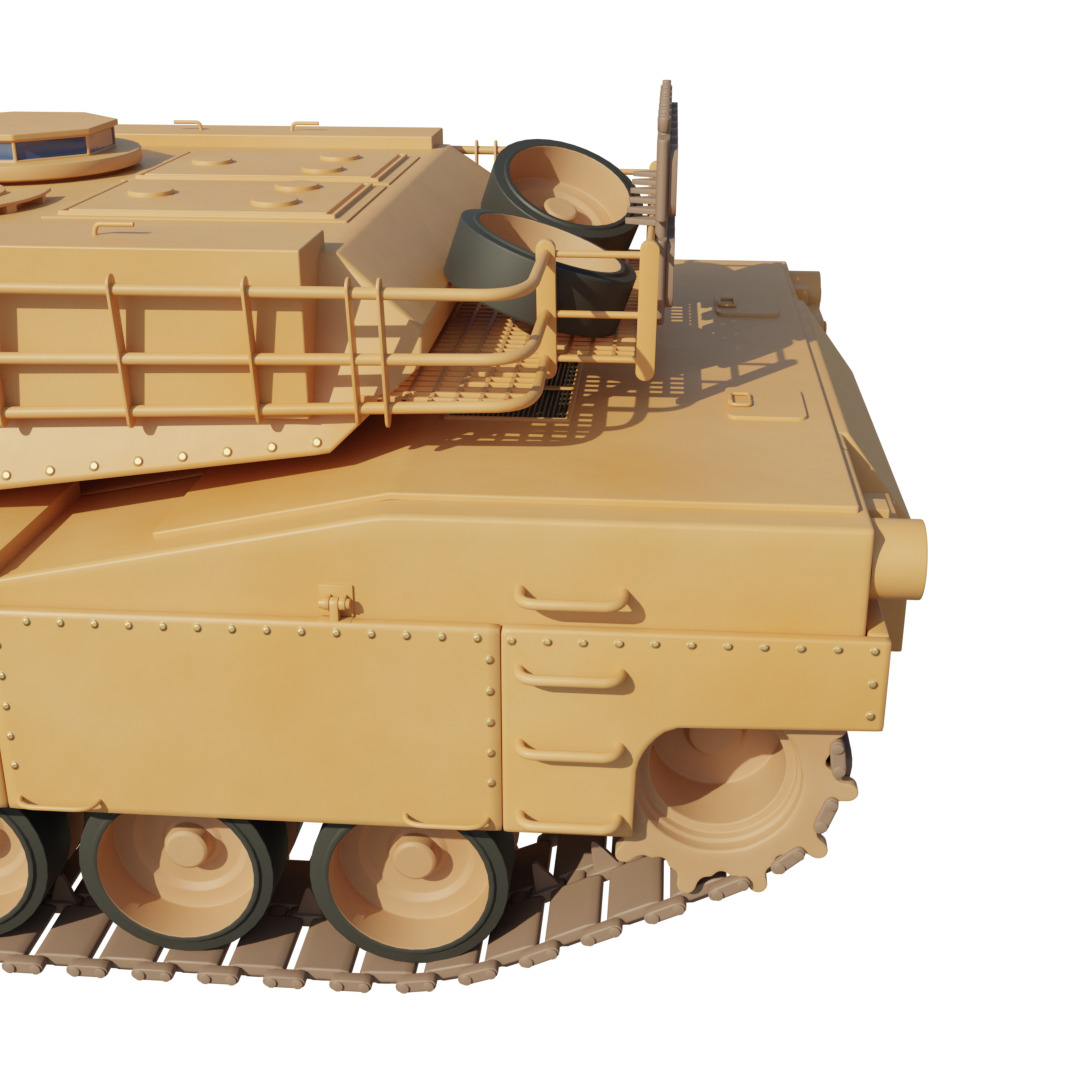 Main Battle Tank 3D model_3