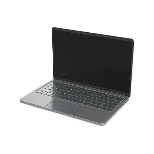 Laptop Ultrabook Low-poly 3D model