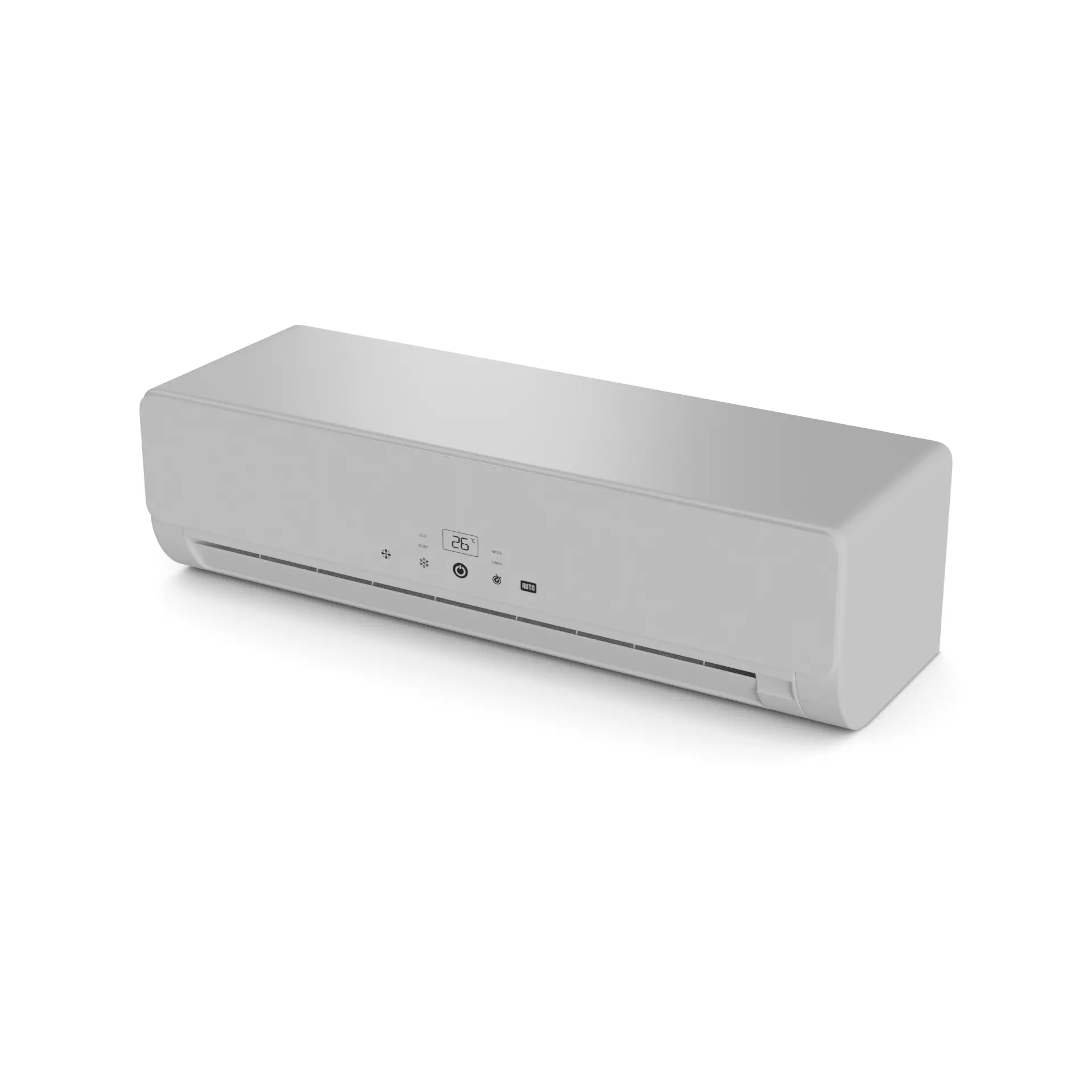 Air Conditioner Low-poly 3D model_0