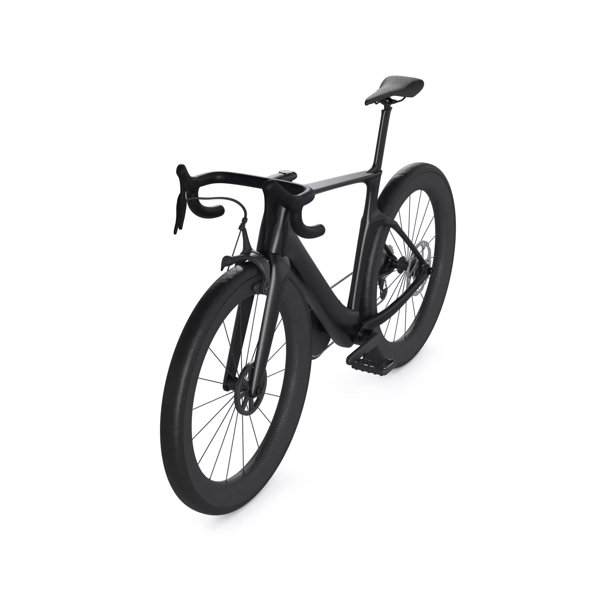 Aero Road Bike 3D model_0