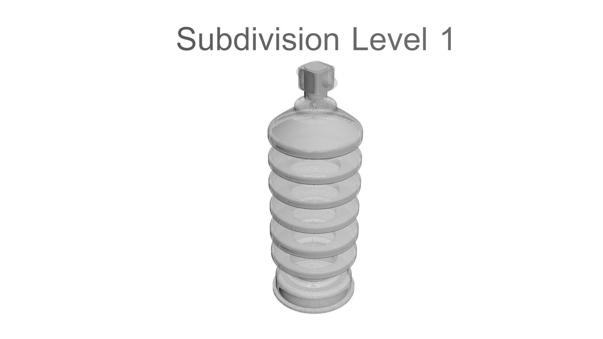 High Voltage Porcelain Insulators Set 3D model_36