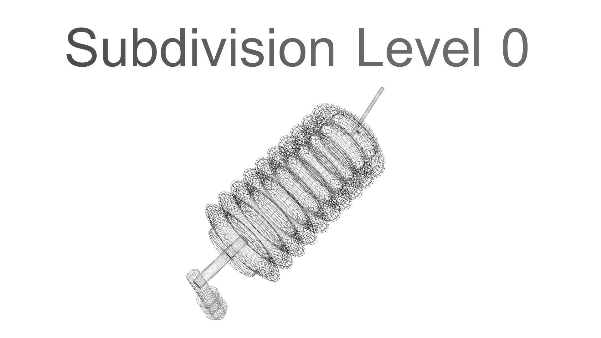 High Voltage Porcelain Insulators Set 3D model_39