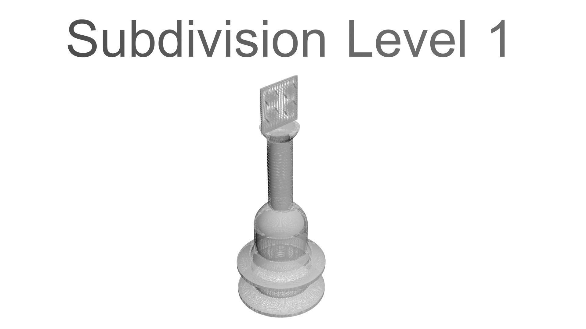 High Voltage Porcelain Insulators Set 3D model_34