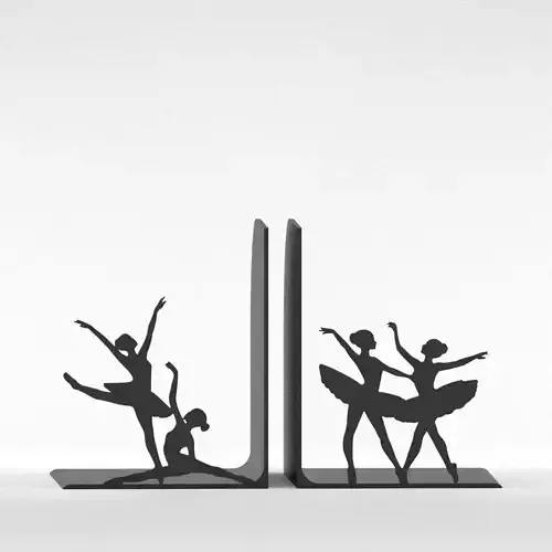Ballerinas Bookends 3D print model