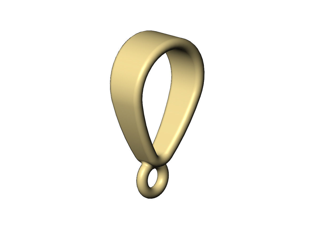 Bail hoop link mini collection 3D print model_5
