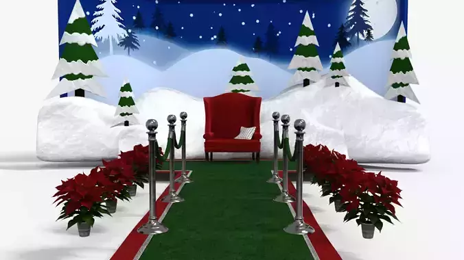 Santa mall For christmas